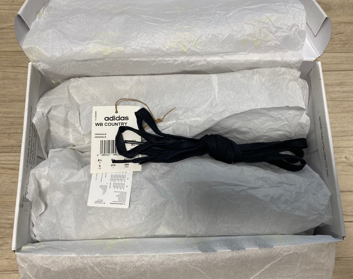 [270] 아디다스 x 웨일즈보너 컨트리 코어 블랙 상품이미지9