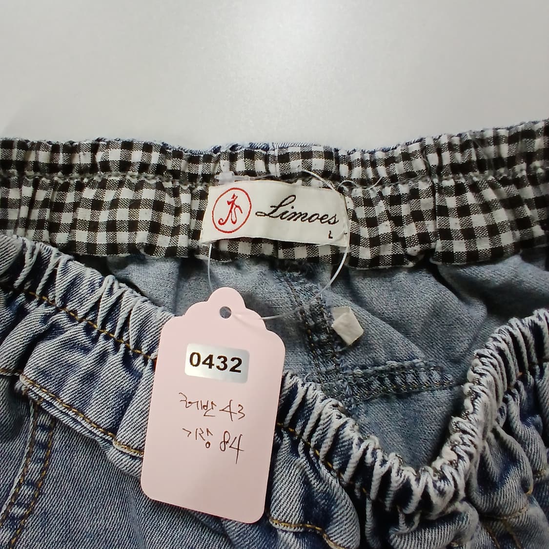패치워크 데님 배기 팬츠 상품이미지9