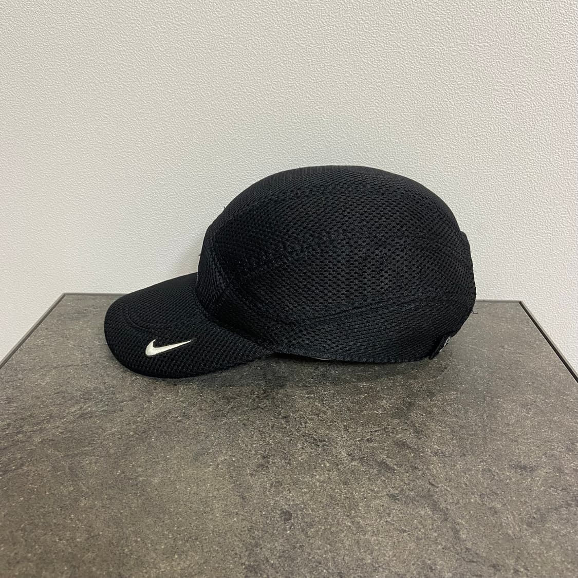 (OS) 슈프림 나이키 샥스 캠프캡 러닝캡 모자 블랙 22SS 상품이미지3