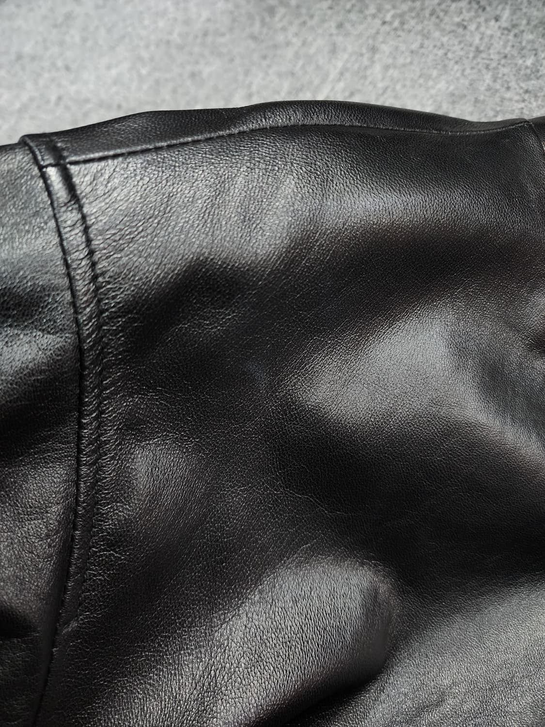 도프제이슨 오버핏 램스킨 양가죽 자켓 레더자켓 M 상품이미지5