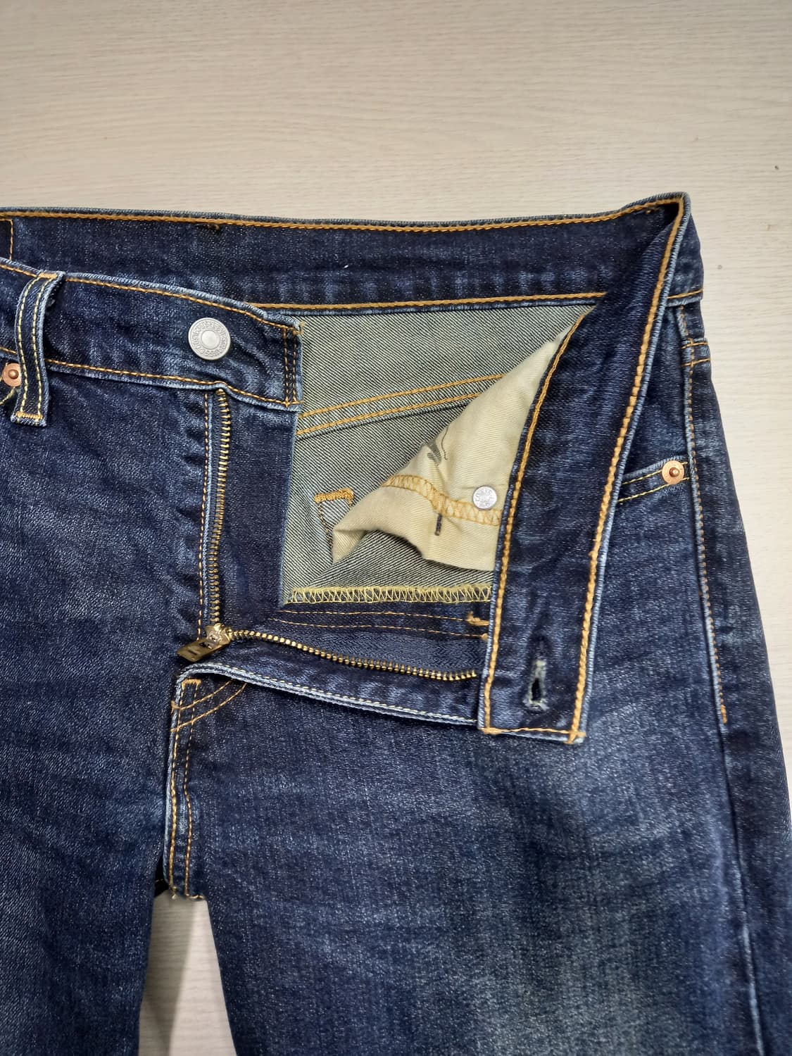 31 리바이스511 워싱 스판 슬림일자진 진청 31-468 상품이미지7