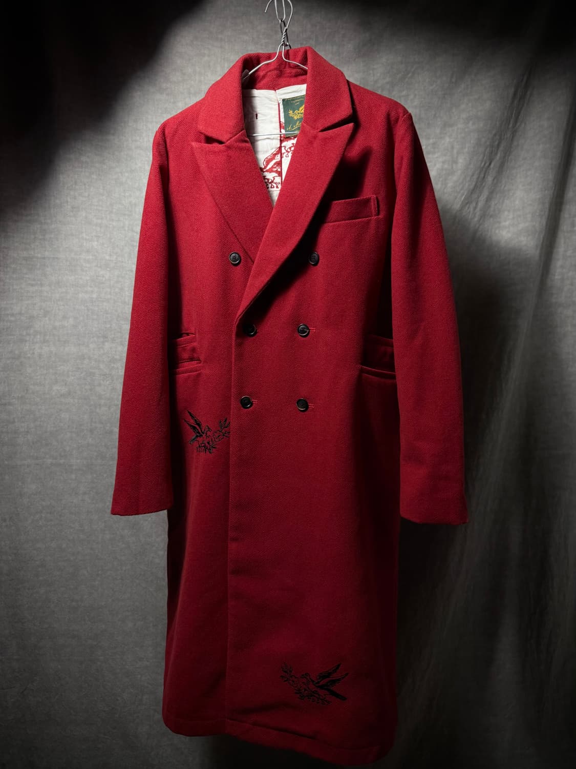 Aleksandr Manamis Bird Embroidered Coat 상품이미지2