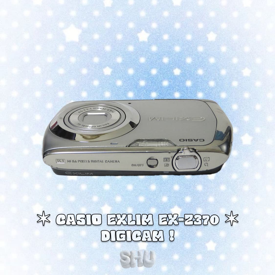 카시오 엑슬림 EX-Z370 빈티지 디카 실버 상품이미지7