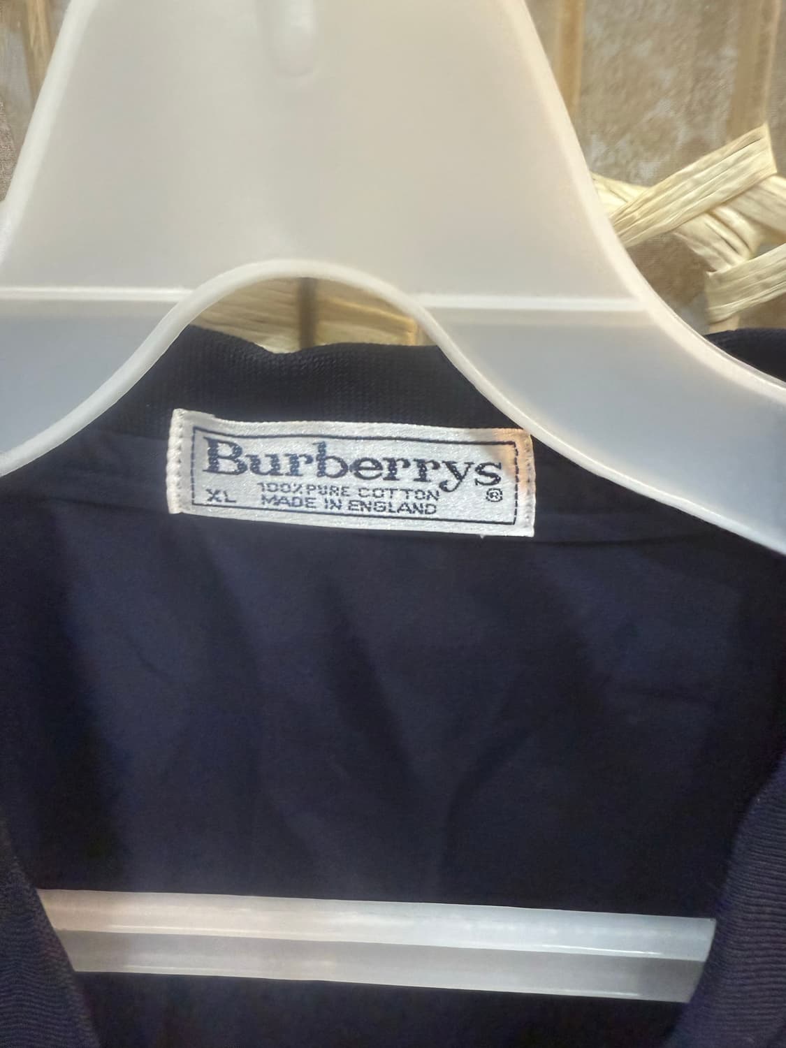 105 정품 버버리 빈티지 바막 브이넥 팝니다 상품이미지2