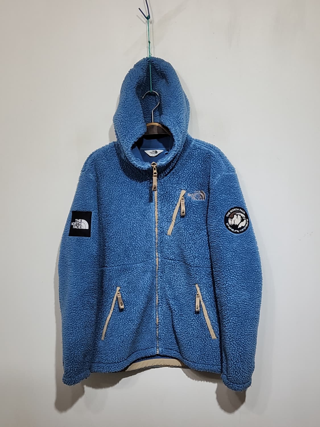 (M) 노스페이스 후리스 점퍼 뽀글이 플리스 후드자켓  상품이미지1
