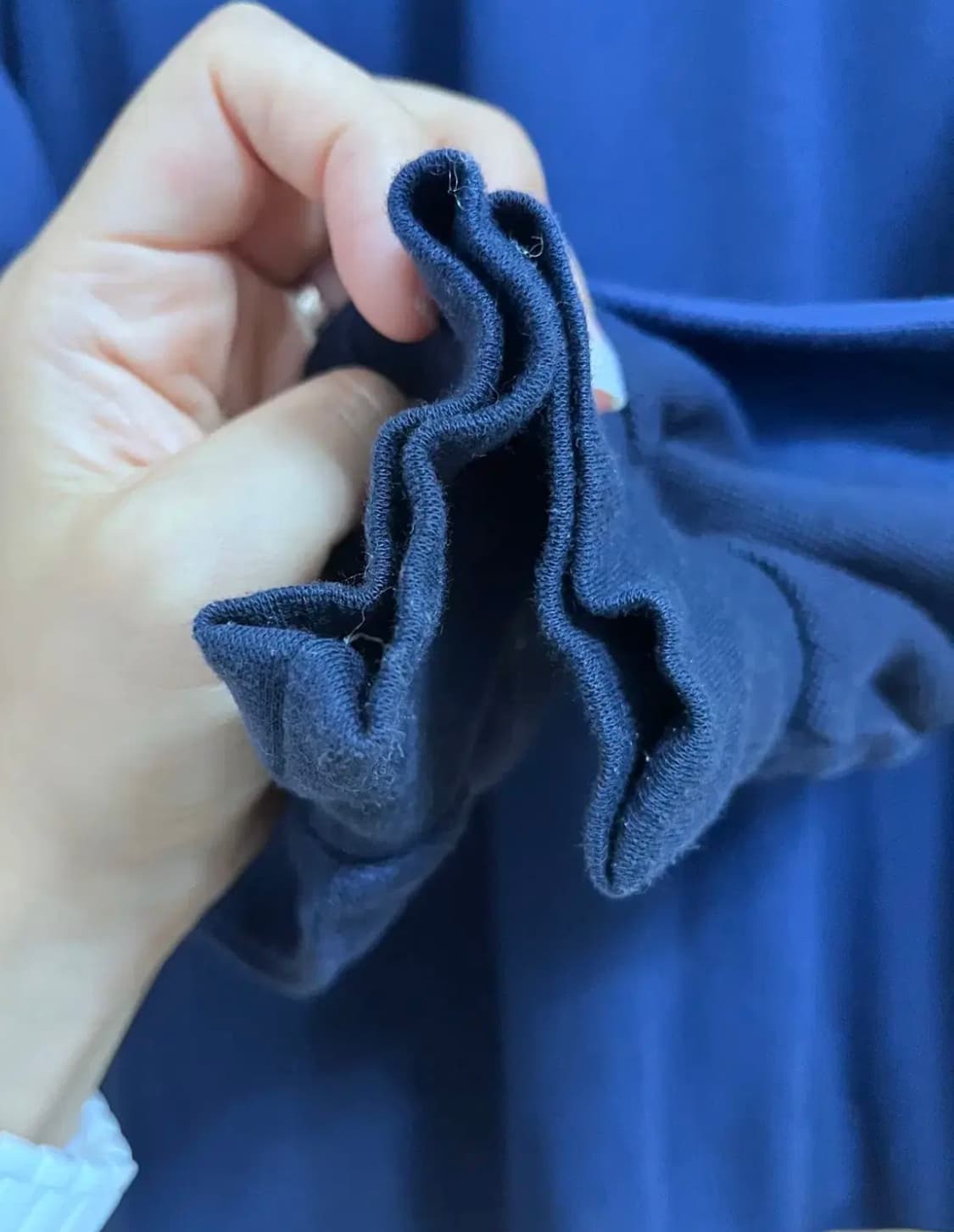 블랙앤화이트 재팬 남성 네이비긴팔PK티셔츠 상품이미지4