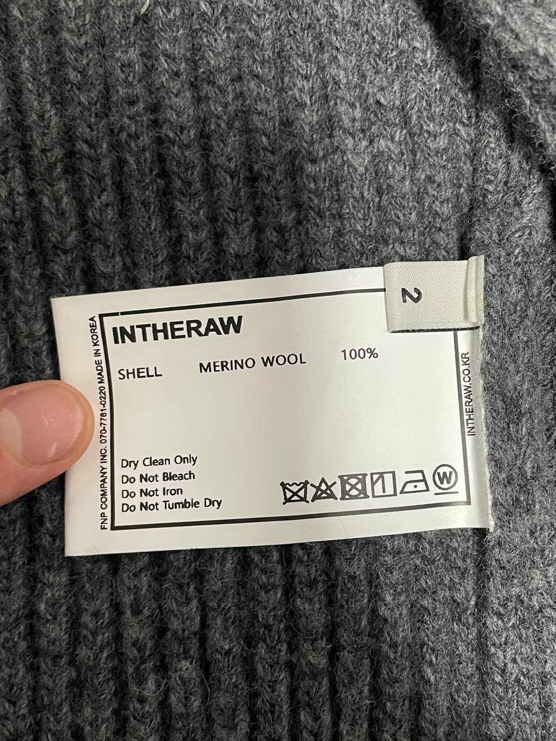 2)인더로우 로이 풀집업 딥그레이 상품이미지7