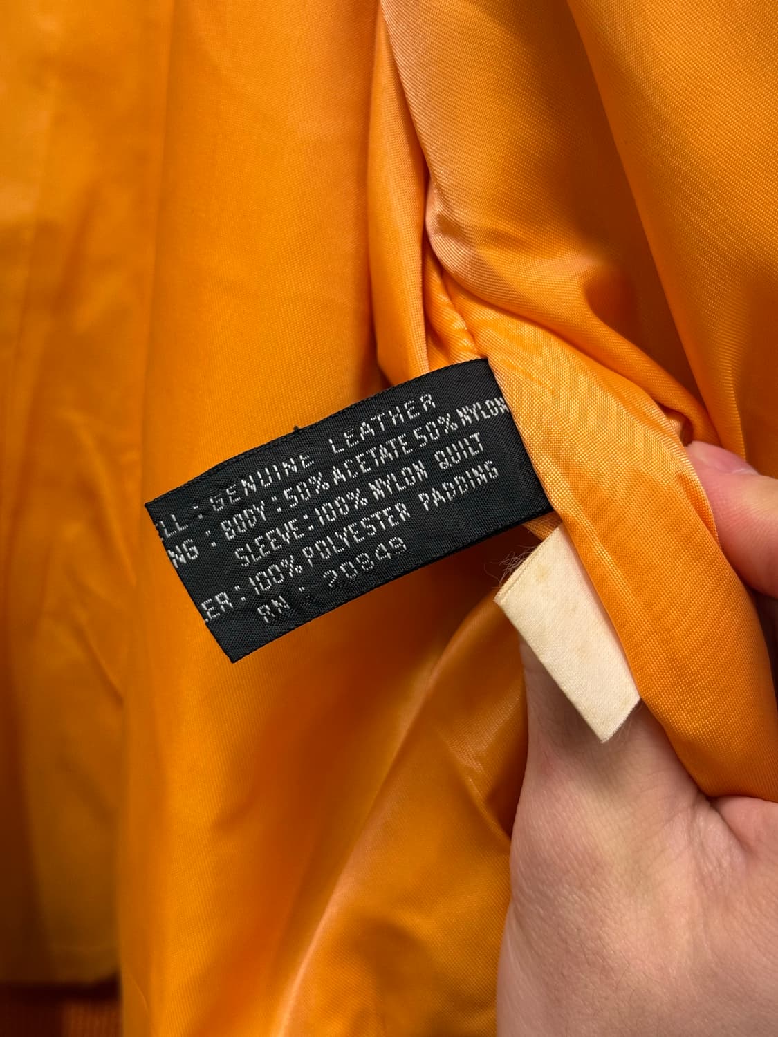 L) Varsity Sports Leather Vintage Varsit 상품이미지8