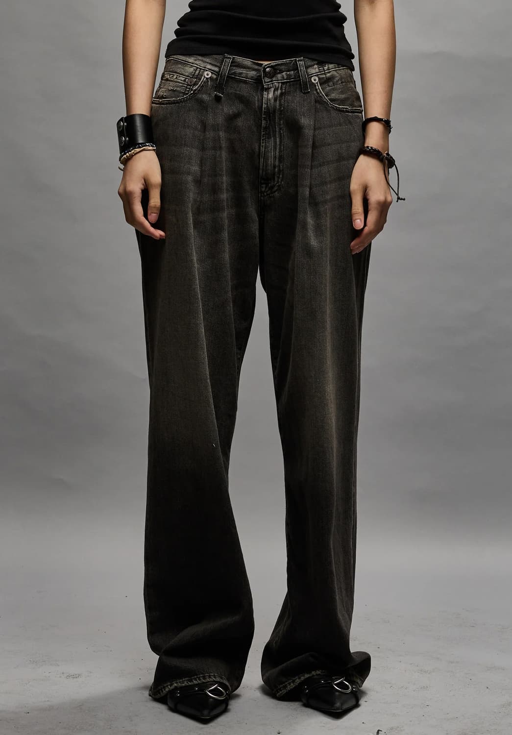 제니착) r13 알써틴 데이먼 데님 29 상품이미지4