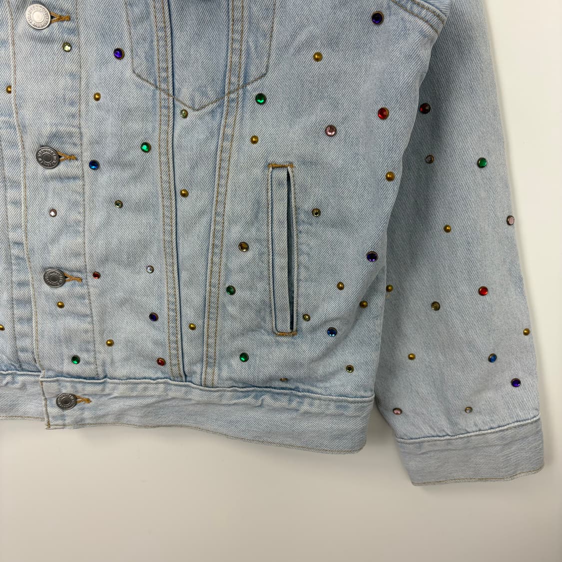 리바이스 스터드 대드 트러커 데님 청자켓 상품이미지5