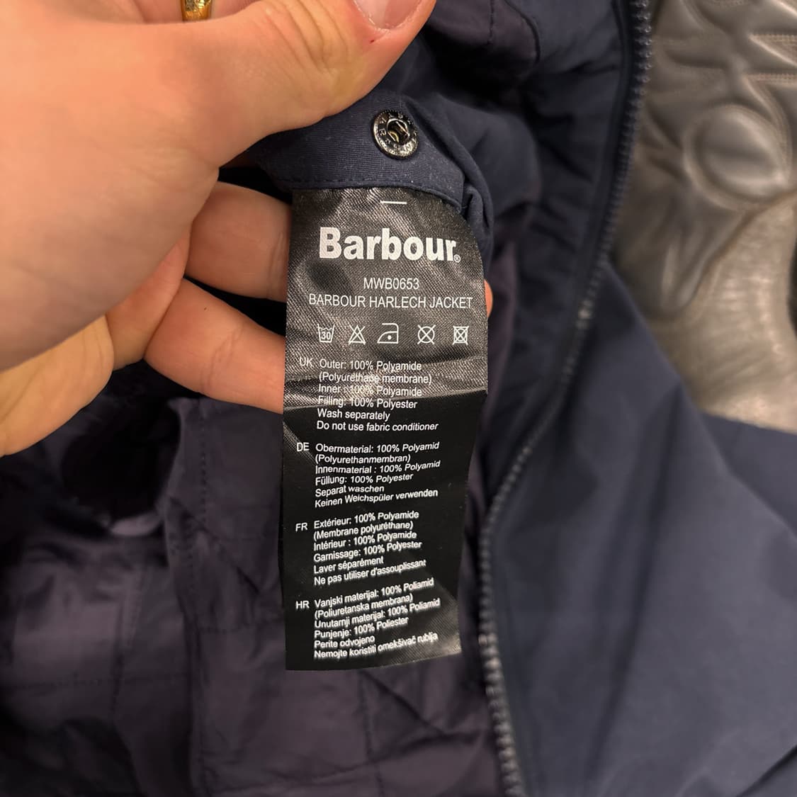 바버 웨더 컴포트라인 할렉 멀티포켓 나일론 후드파카 N967 상품이미지10