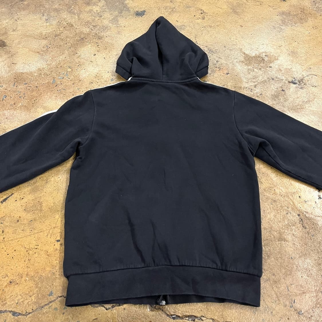 아디다스 블랙 트랙탑 후드집업  상품이미지4