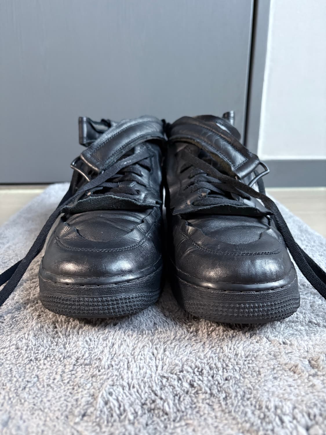 (280) 꼼데가르송 x 나이키 에어포스 블랙 상품이미지7
