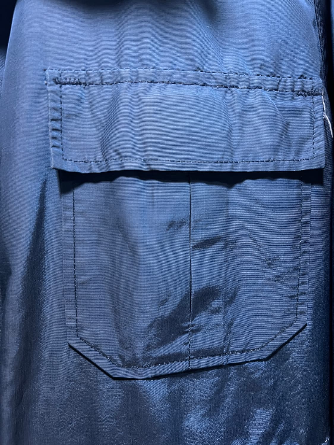[L]80's 울리치 Made in USA 네이비 마운틴 파카 상품이미지3