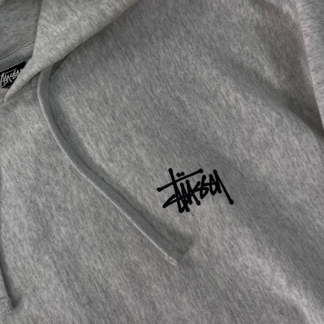 100 스투시 베이직 오트밀 후드티 상품이미지3