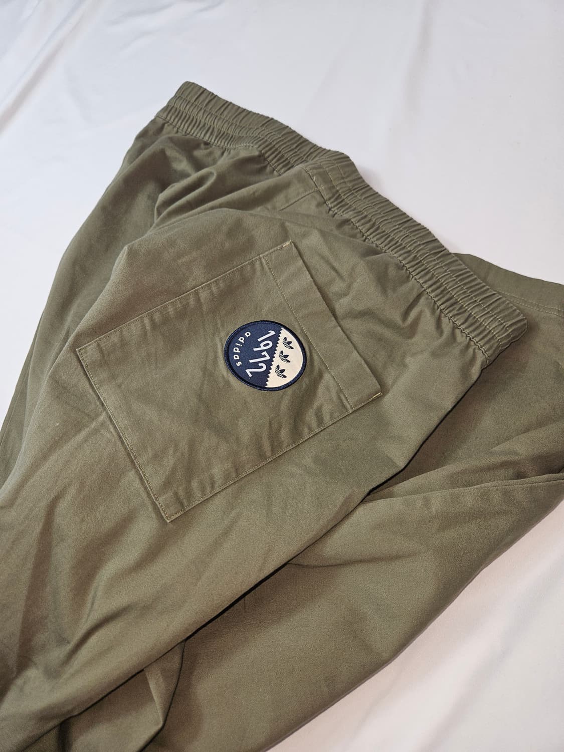 아디다스 오리지널 카키 치노팬츠 코튼 워크팬츠 가첼 L (거의 새상품) 상품이미지6