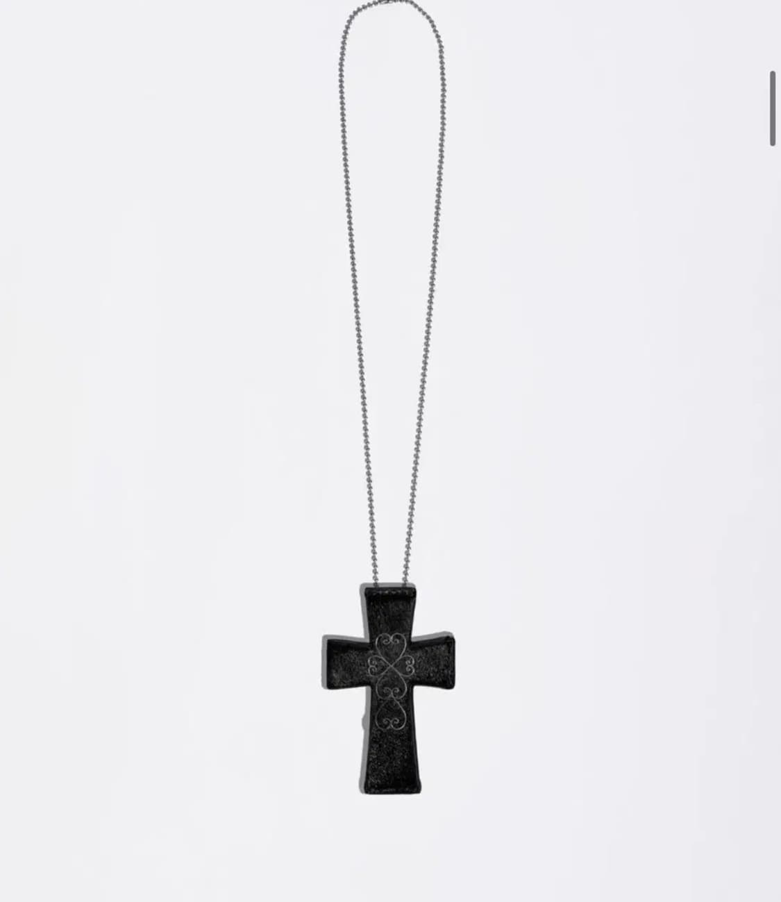 (새상품)스컬프터 크로스 헤어 온 스트랩 월렛 십자가 지갑 블랙 상품이미지2