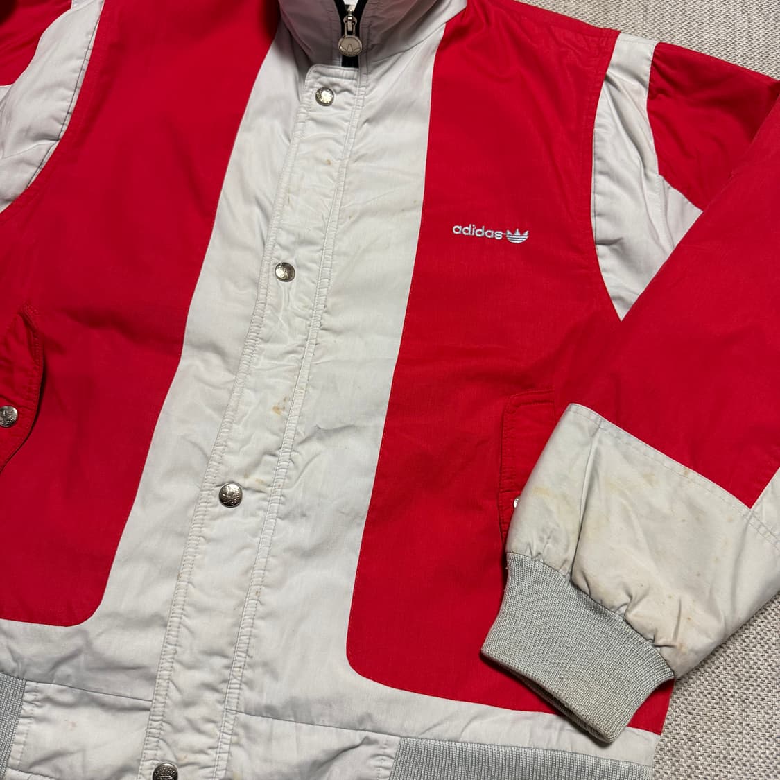 90s 아디다스 올드스쿨 바람막이 자켓 상품이미지2