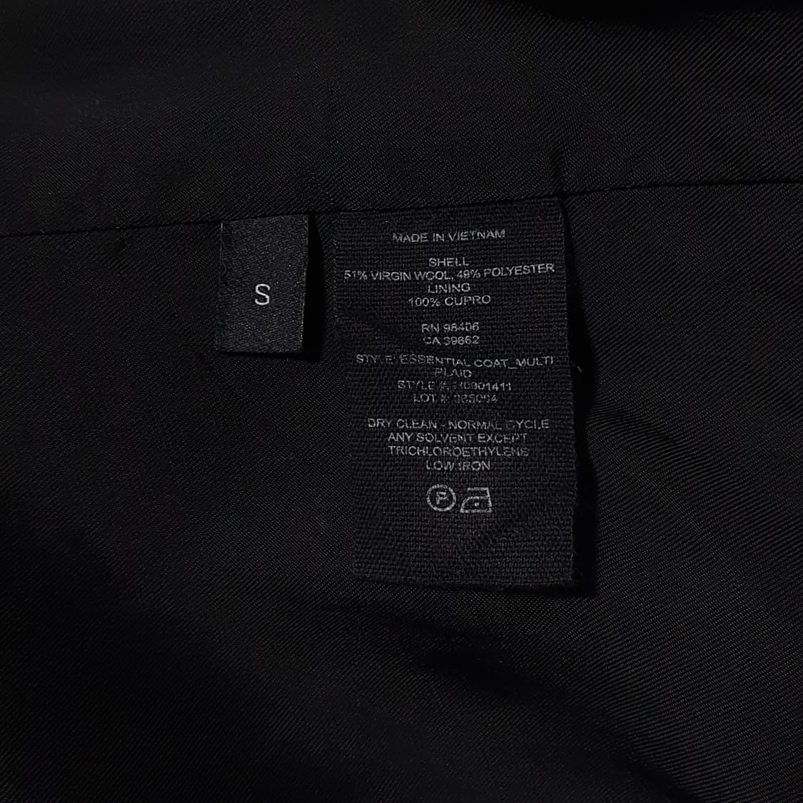 Theory 띠어리 울 플레이드 에센셜 체크 코트 한혜진 상품이미지6