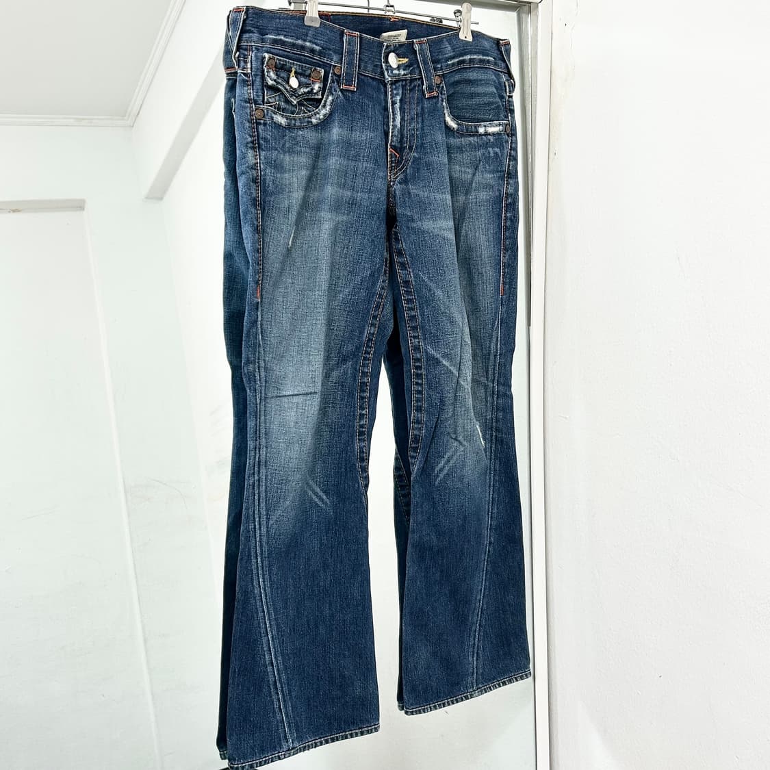 트루릴리전 월드투어 부츠컷 데님 팬츠 상품이미지5