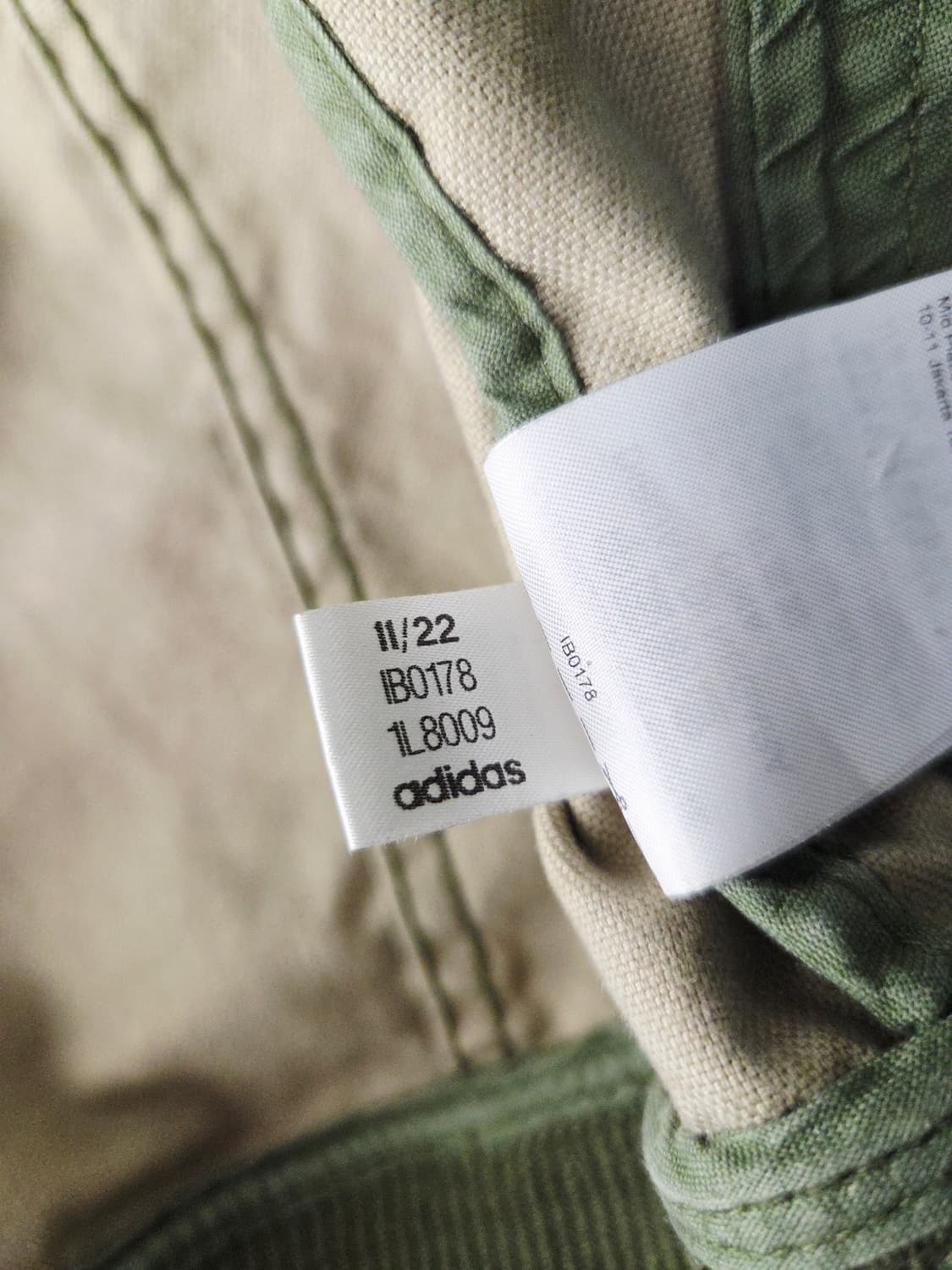 아디다스 x 아이비파크 키즈 카모 캔버스 자켓 상품이미지10