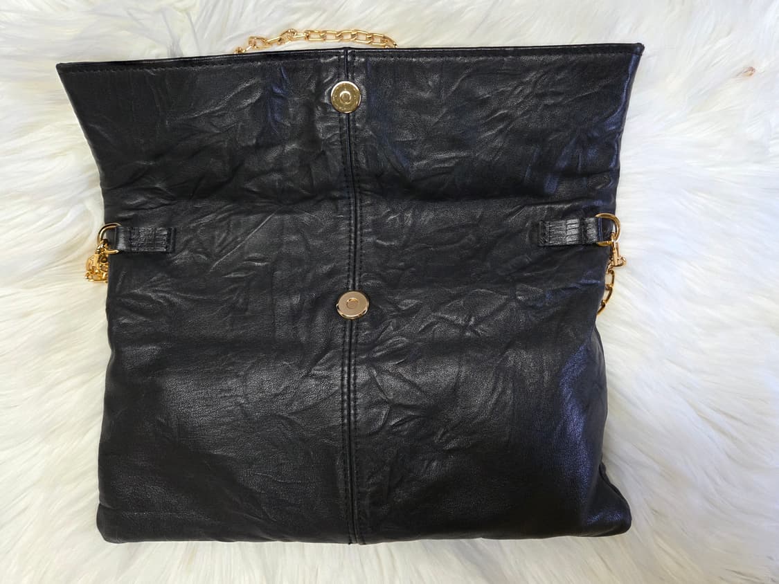 EMP-T LABEL 가죽 체인 숄더백 클러치#신품급 상품이미지4