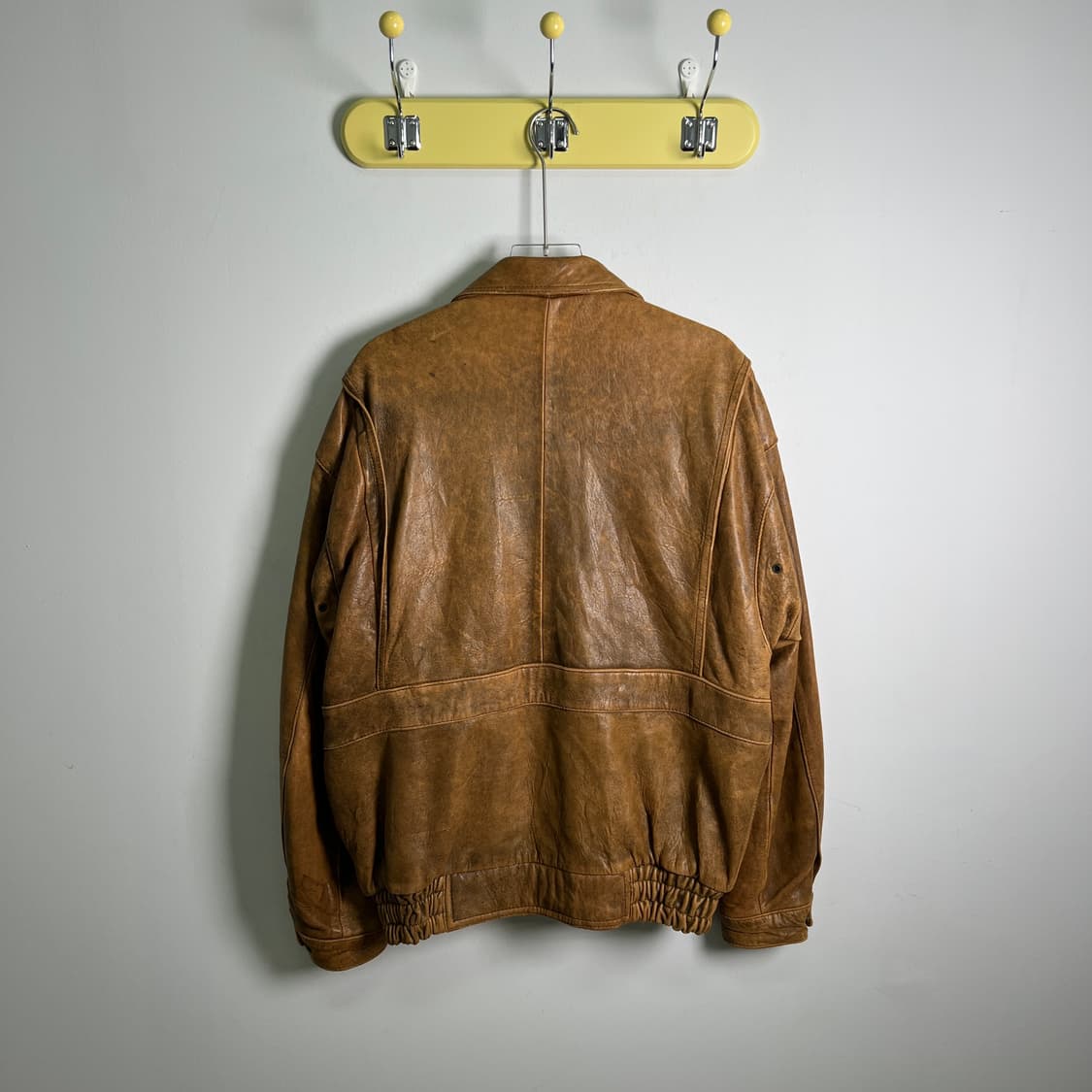 VTG 빈티지 양가죽 A-2 플라이트 자켓 L 상품이미지2