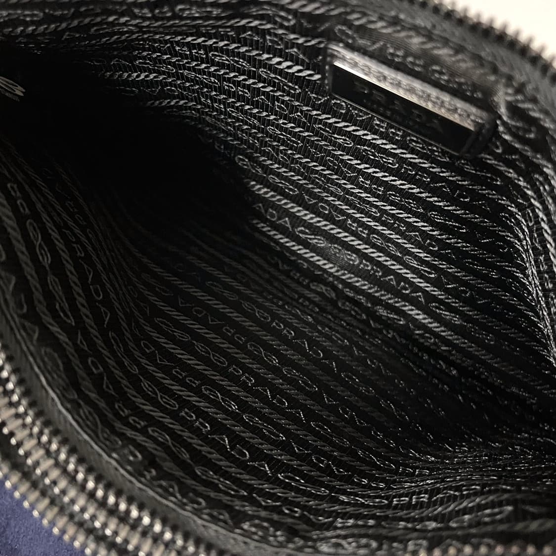 [S급/정품] 프라다 리나일론 블랙 숄더백 크로스백 가방 상품이미지7