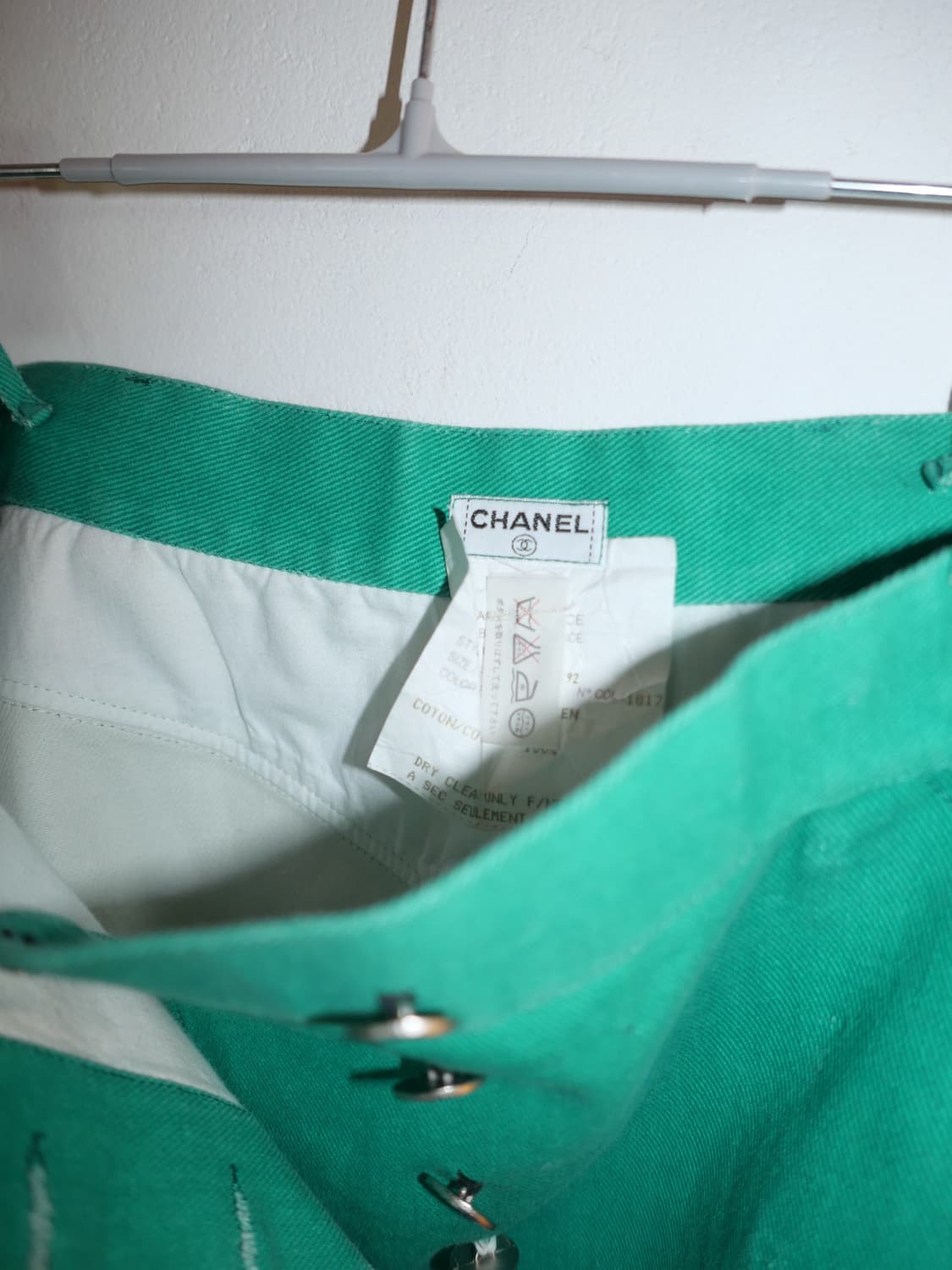 90s chanel denim skirt 상품이미지2