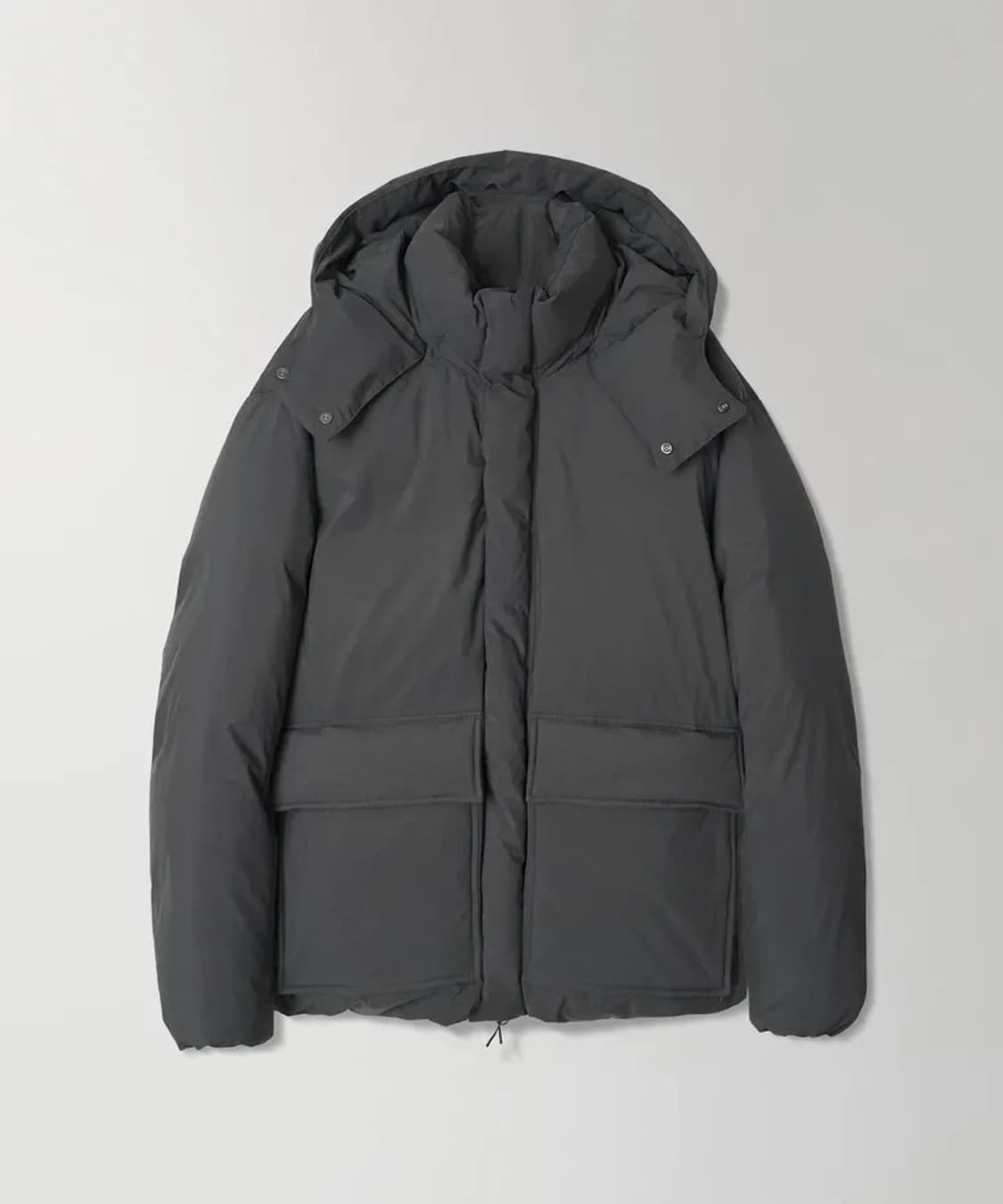 [2] 인더로우 TRAVELLER 구스다운 패딩 블랙 상품이미지1