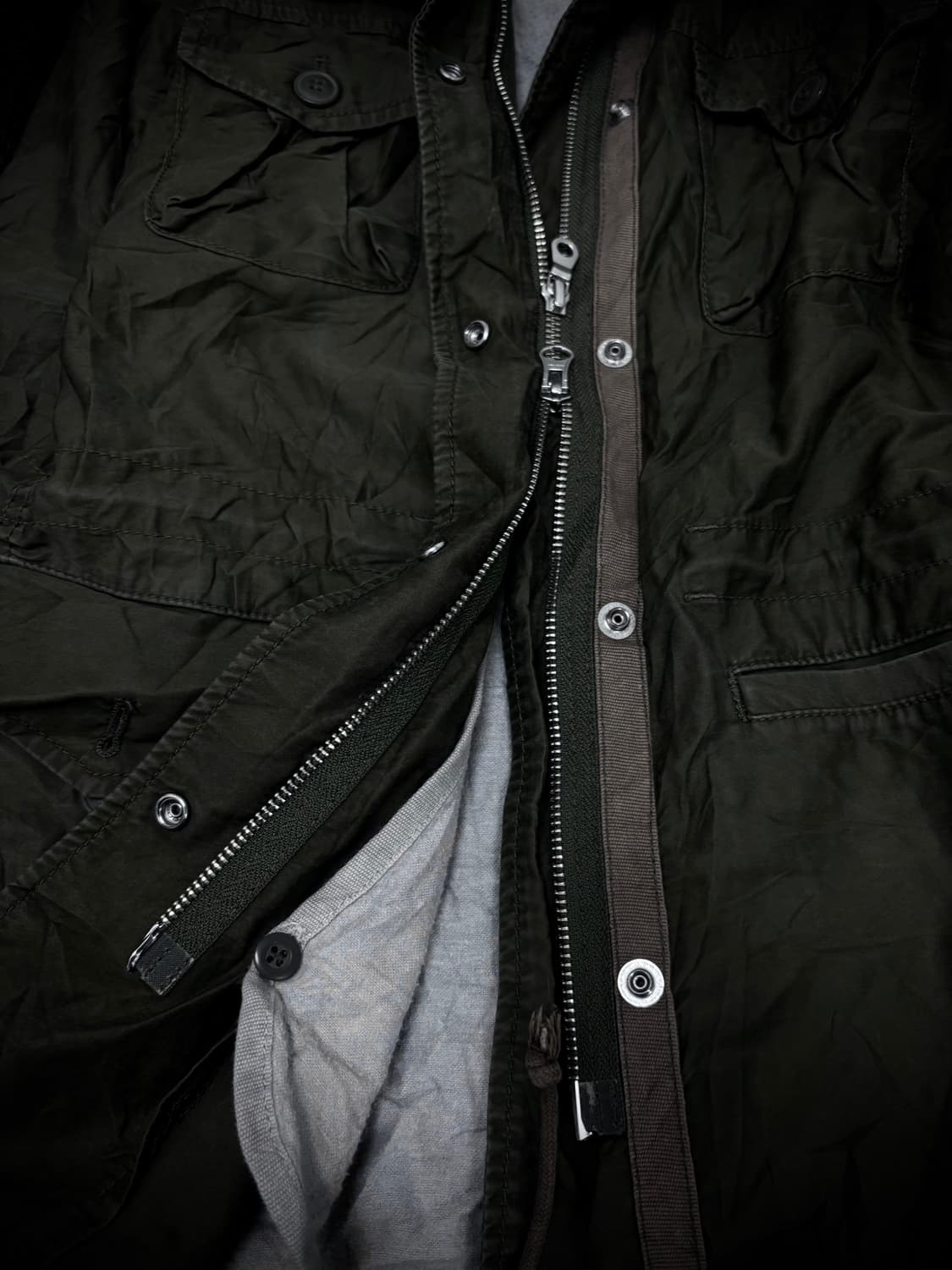  00’s Grunge Design Bono-Hoodie Multi Po 상품이미지4