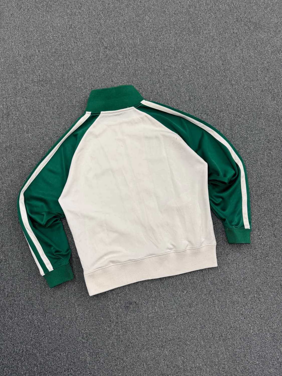 M)Mer Vester 빈티지 패치 로고 그린 트랙탑 져지 상품이미지4