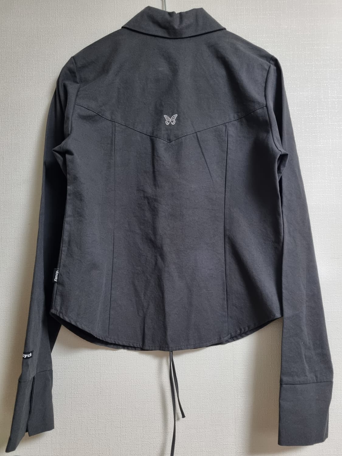 네스티팬시클럽 웨스턴 셔츠 차콜 상품이미지4