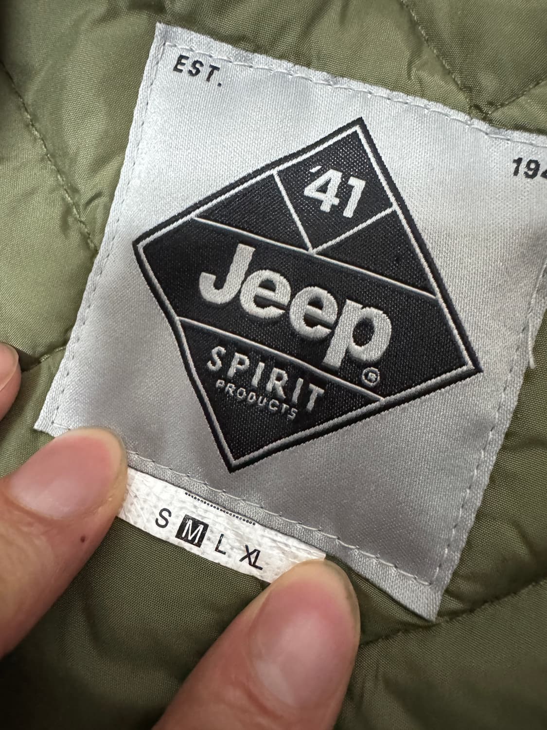 지프 Jeep 밀리터리 멀티포켓 퀄팅 내피 워크자켓 상품이미지3