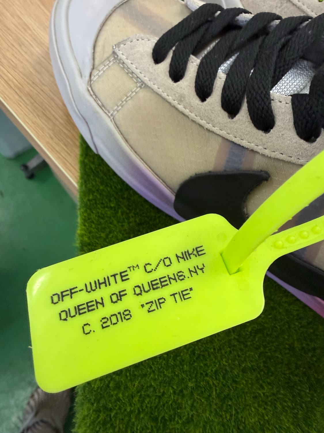 나이키 오프화이트 블레이져 미드 255mm 상품이미지8