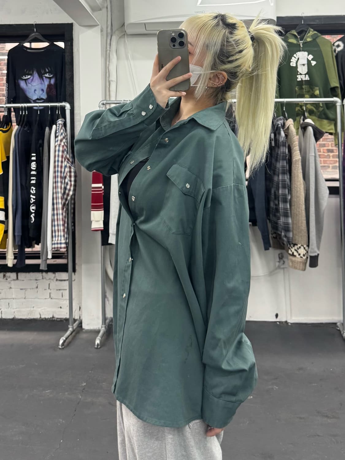 칼하트 FR 버튼 셔츠 상품이미지5