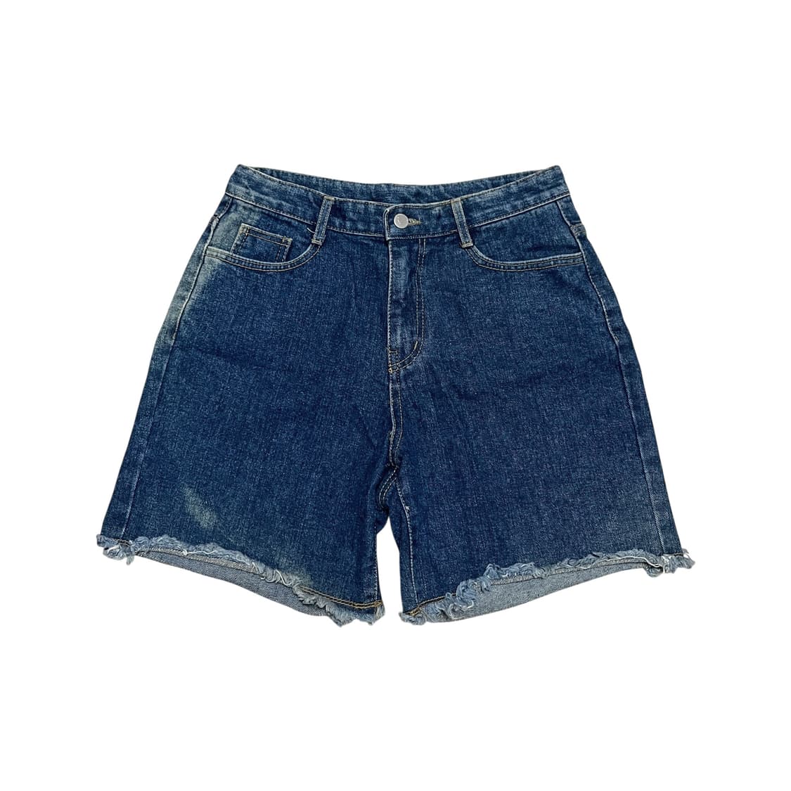 Half length cutting denim shorts 상품이미지1