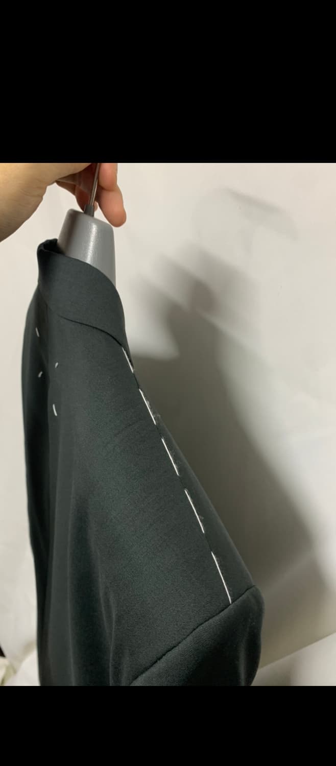 마르지엘라 수트 셋업“버진울-모헤어” 카키그린 50 상품이미지6