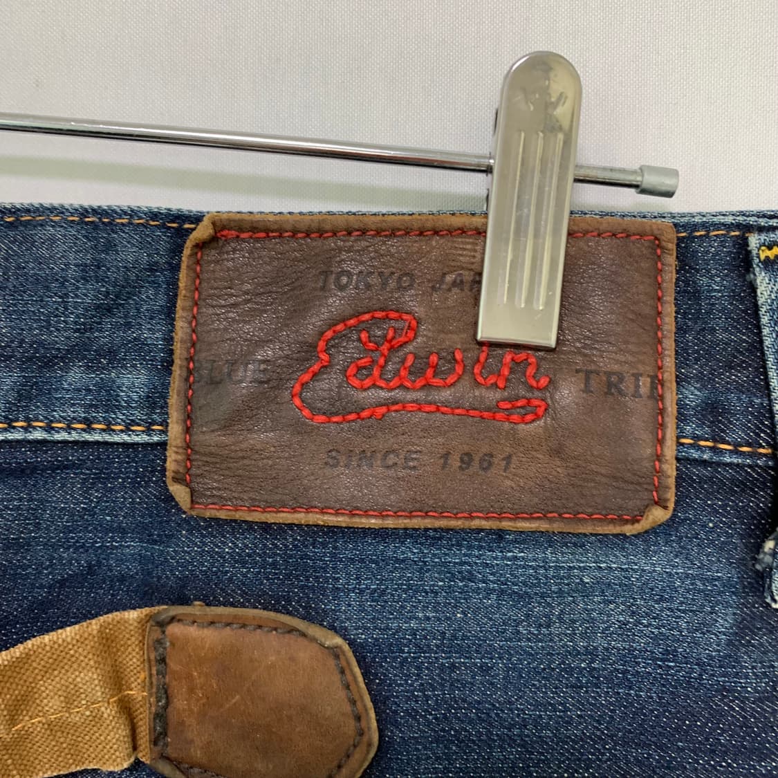 에드윈 블루트립 y2k 00s 2010 데님 팬츠 청바지 부츠컷 34인치 상품이미지7