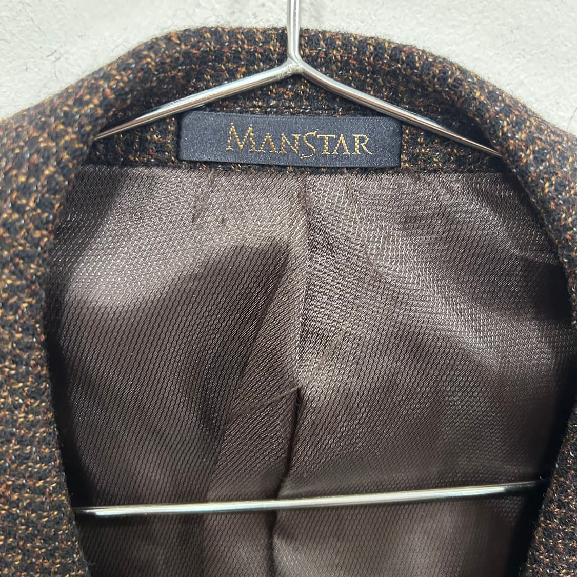 MANSTAR 골든텍스 울모직 쓰리버튼 블레이저 상품이미지3