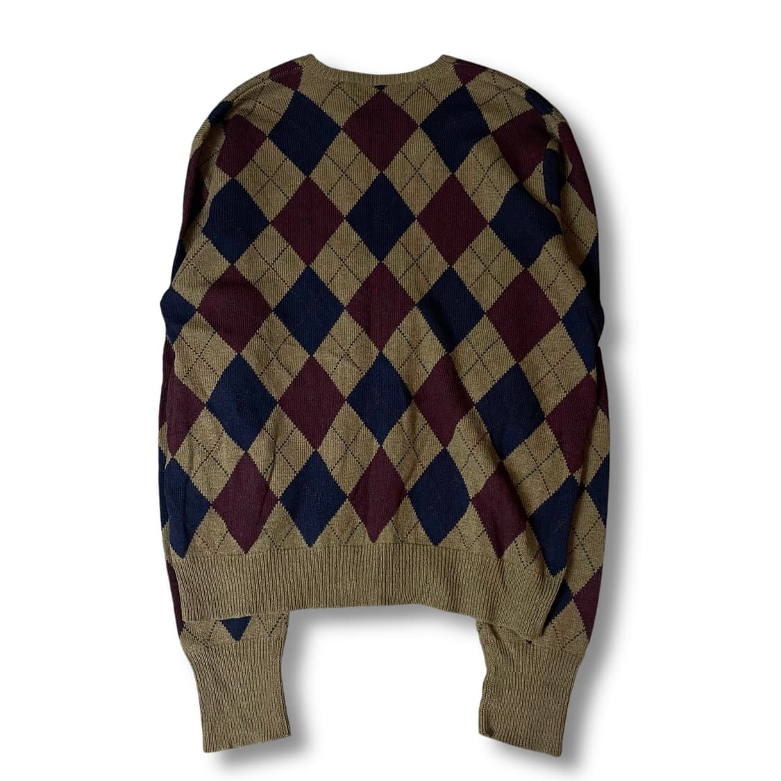 폴로랄프로렌 브라운 아가일 긴팔 니트 XL 상품이미지2