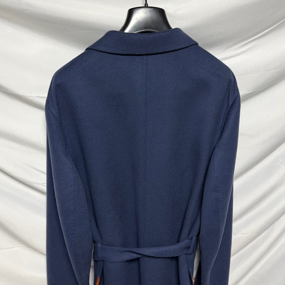 [S+급/48] 디올 울 롱 코트 자켓 네이비 상품이미지5