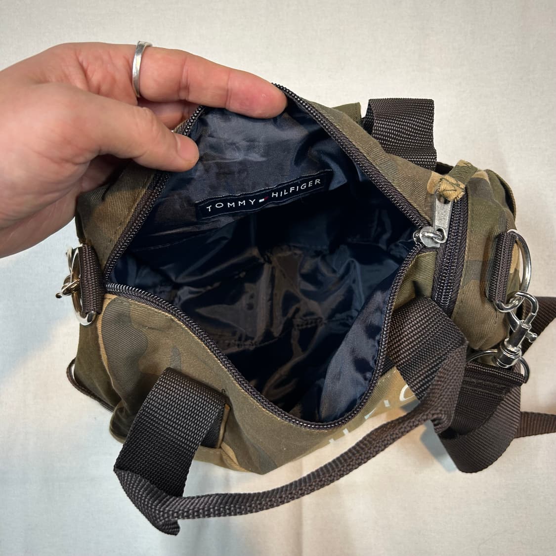 타미힐피거 카모플라쥬 미니 숄더백 토트백 2way 상품이미지4
