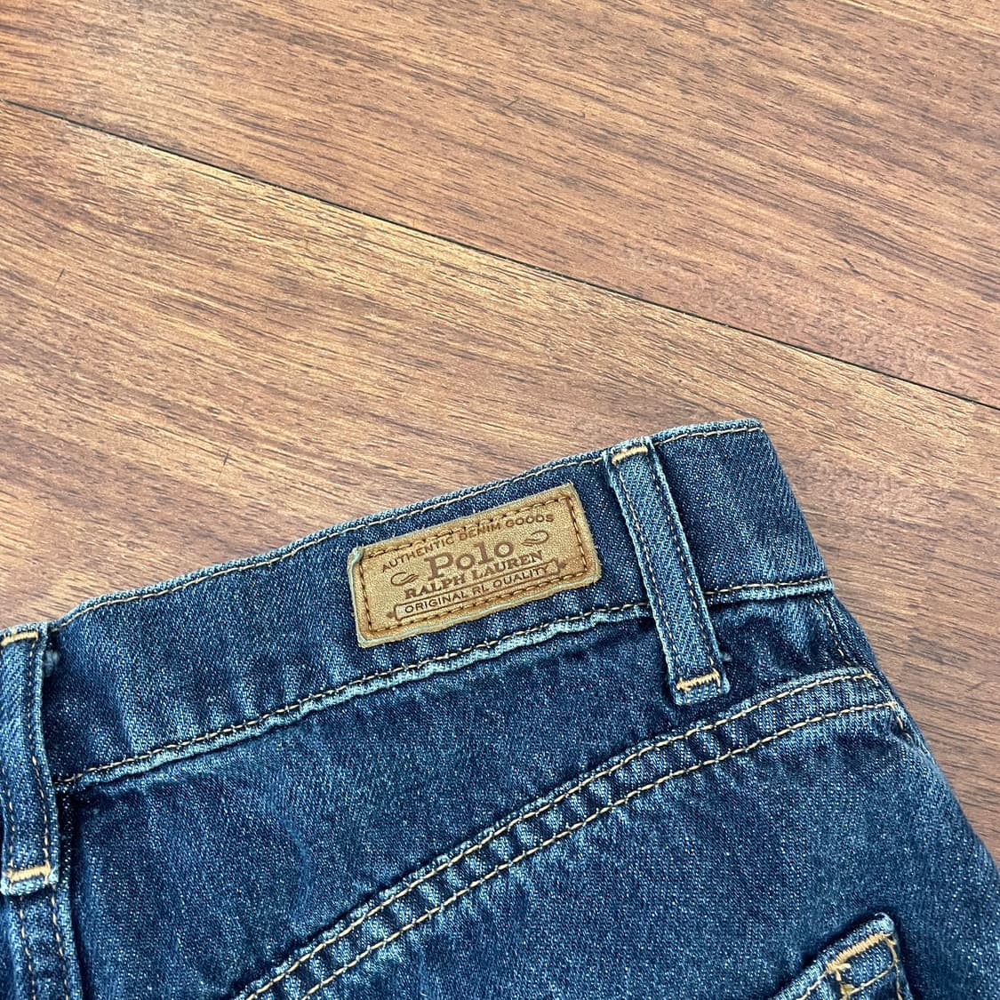 폴로 랄프로렌 와이드 부츠컷 데님팬츠 상품이미지3