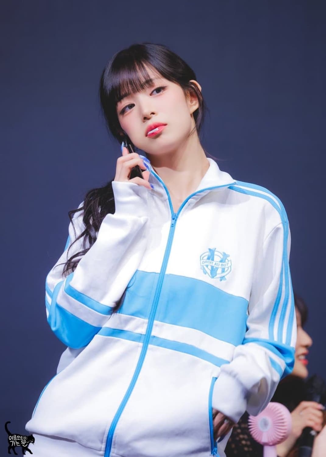 아디다스 파이어버드 마르세유 트랙탑 져지 화이트 소라 상품이미지2