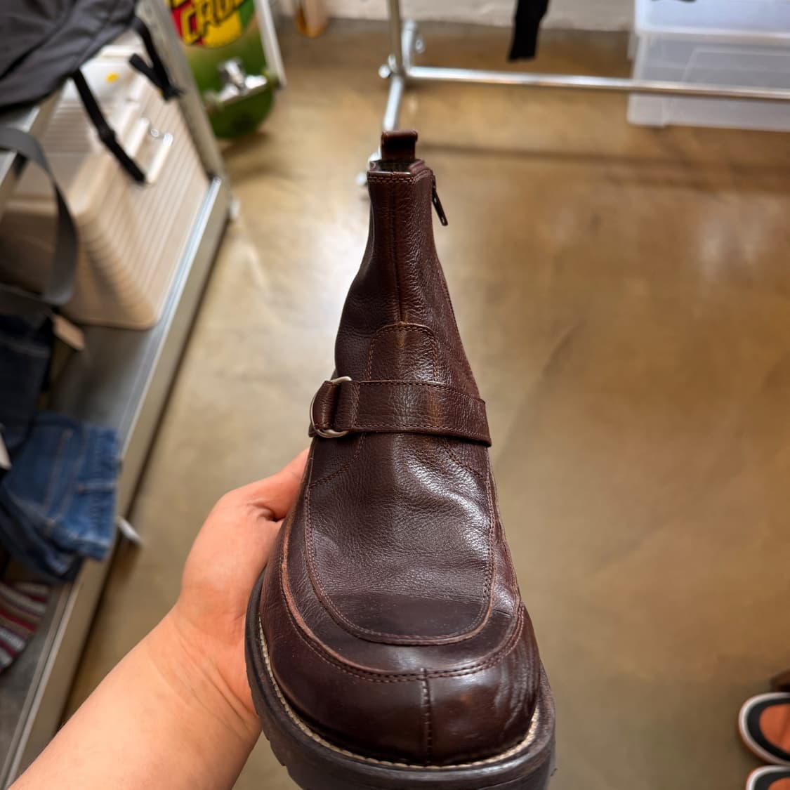 GIAN FRANCO GIOVANNI 버클 일본생산 부츠 상품이미지2