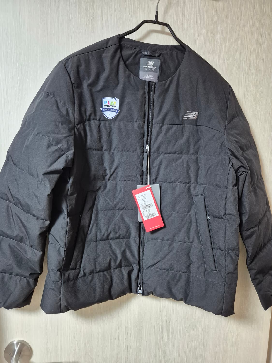 (25년) 뉴발란스 액티브  라이트 다운 자켓 블랙 95 남성 상품이미지1