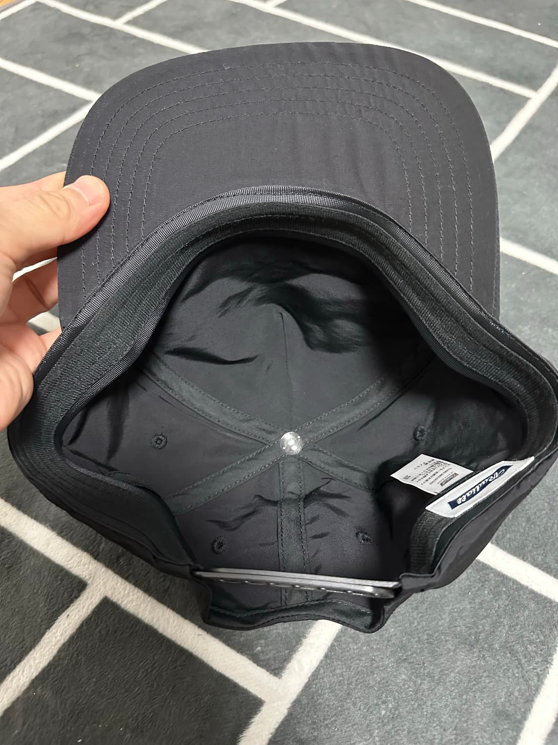 radiall 라디올 볼캡 블랙 상품이미지2