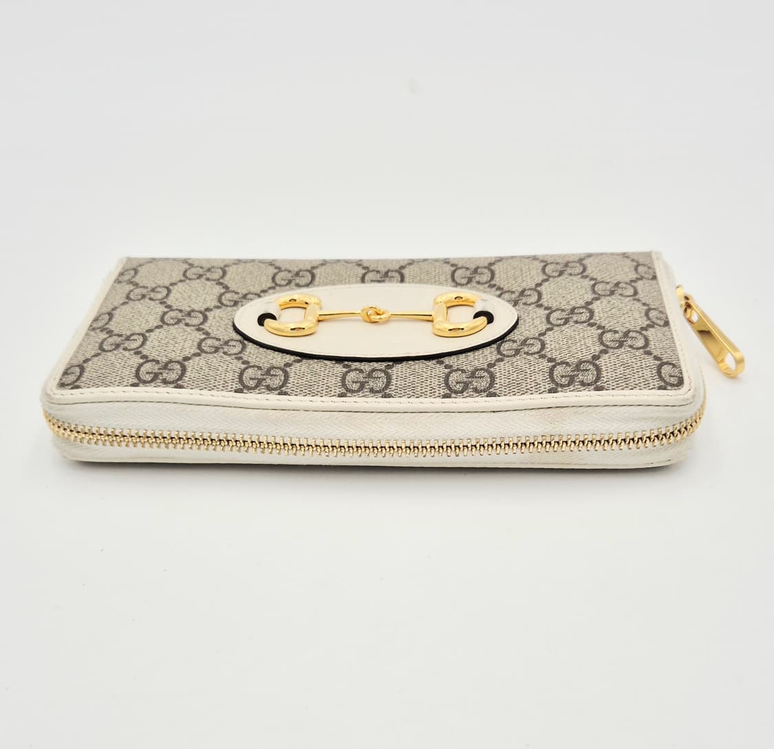 구찌 GG 슈프림 홀스빗 지퍼 장지갑 상품이미지6