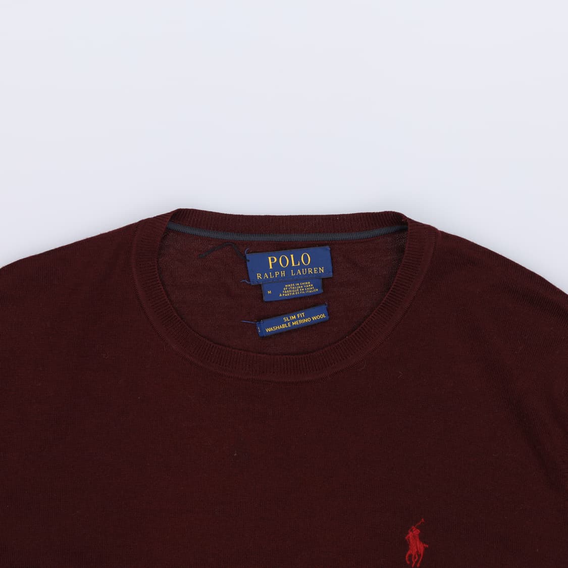 [M] 폴로 랄프로렌 자수 크루넥 울 니트 0106J 상품이미지3